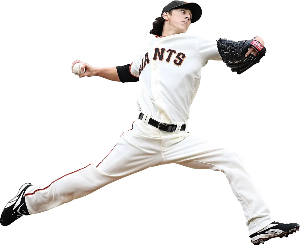 San Francisco Giants Tim Lincecum Fathead Jr Brewster Wallcovering ...