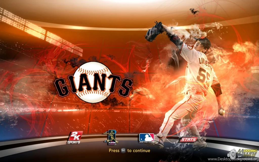 Tim Lincecum Title Page Major League Baseball 2K12