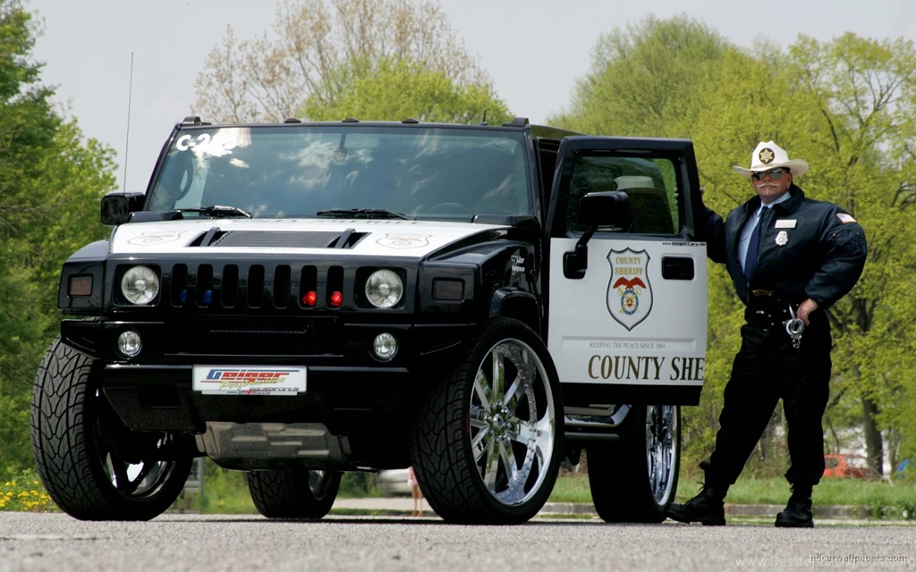 Hummer Police Car Wallpapers
