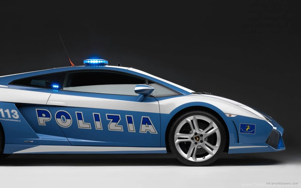 2009 Lamborghini Police Car Wallpapers