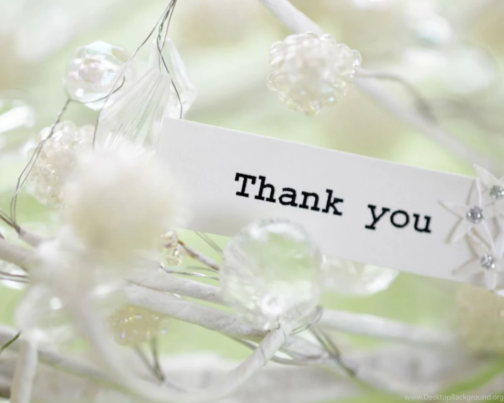 Thank You Desktop Free Hd Wallpapers