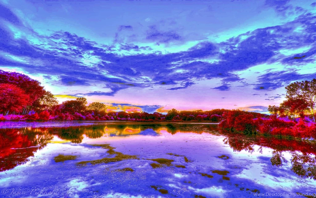 ALONG The AUTUMN LAKE >> HD Wallpaper, Get It Now!