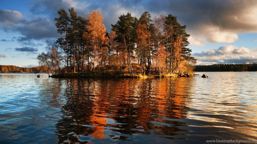 Autumn Lake Wallpapers