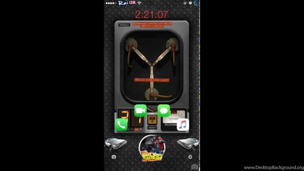 Flux Capacitor Video Wallpapers For All iPhone HD With JellyLock ...