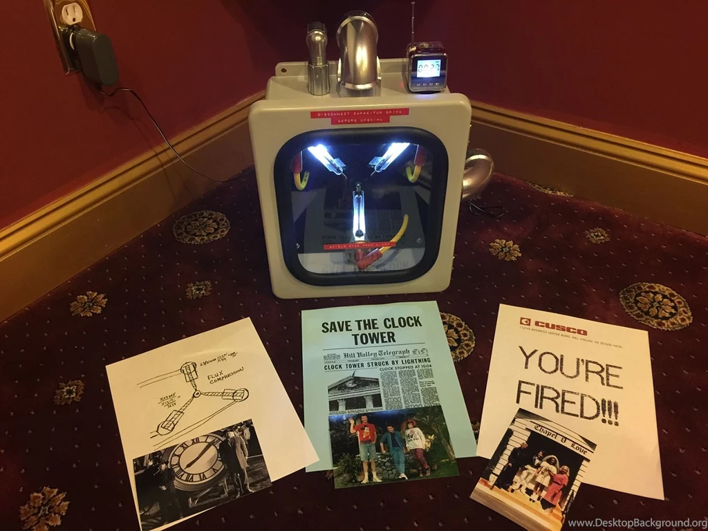 Fluxy88.com Back To The Future Movie Props