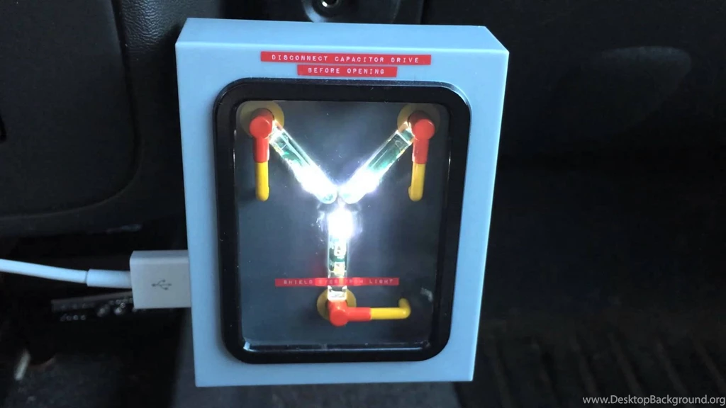 Flux Capacitor USB Charger Back To The Future YouTube