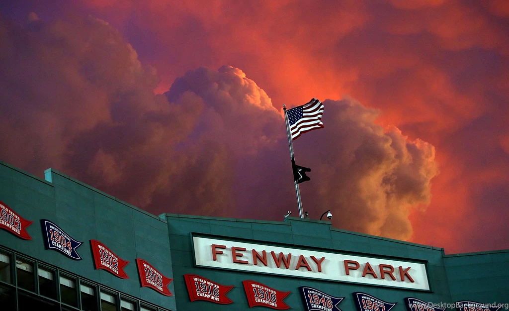 The Sundown Over Fenway Park Was Awe Inspiring Final Night Time ...