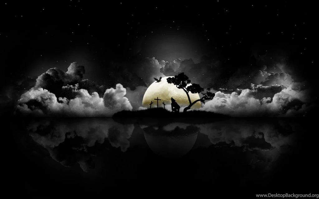 Download Wallpapers Dark Night (1440 X 900 Widescreen). Desktop ...