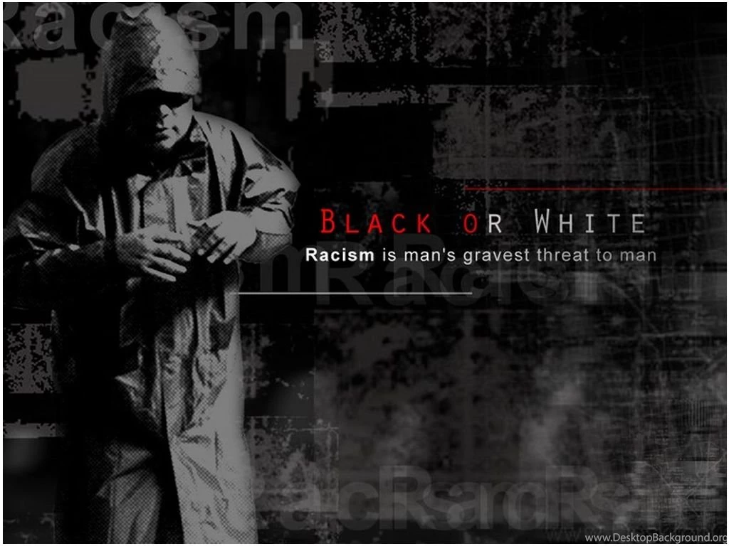 Free Computer Wallpaper, Stop Racism