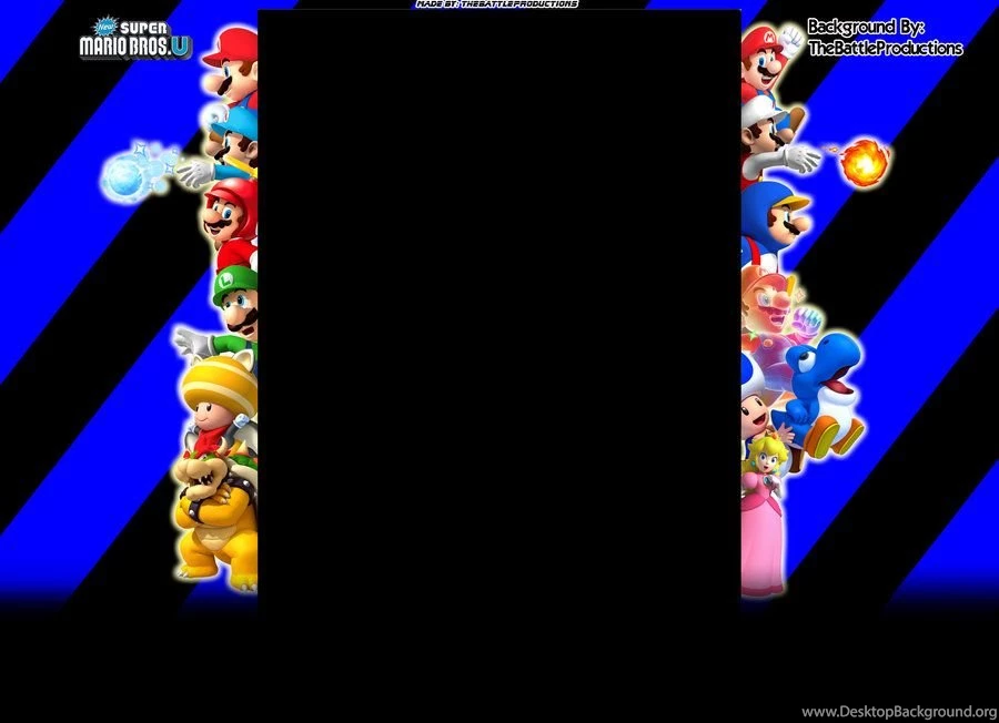 New Super Mario Bros. U Background! By TheBattleProductions On ...