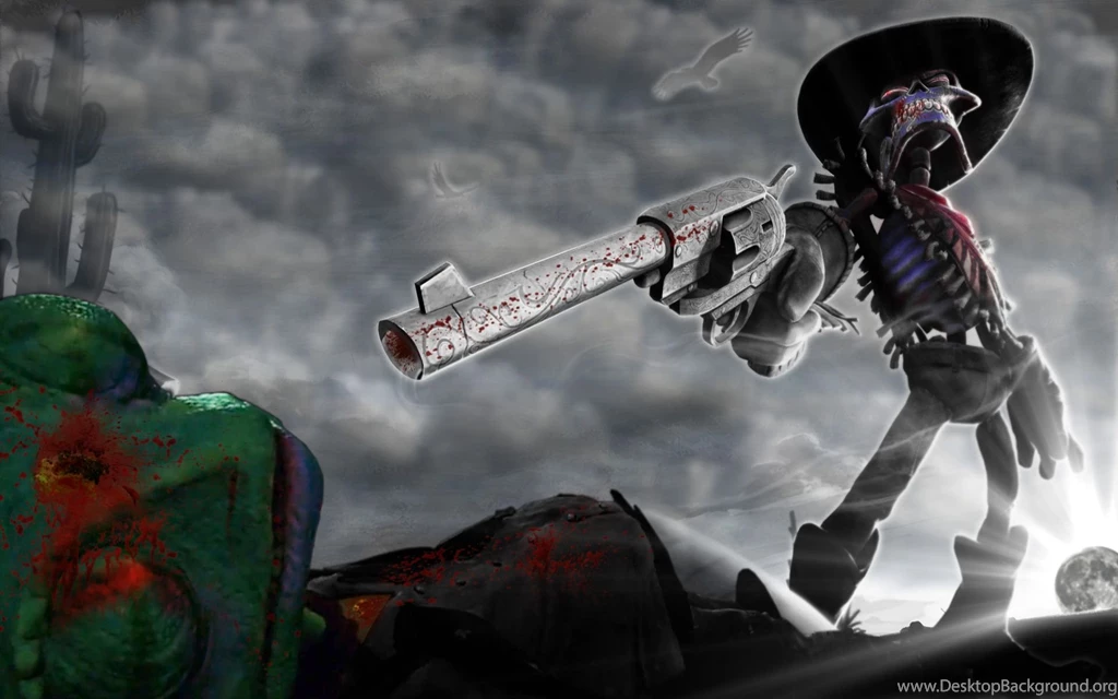 The Gunstringer Vs Rango By FARetis On DeviantArt