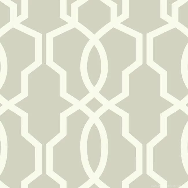 Hourglass Trellis Wallpapers In Gold And Ivory Design By York ...