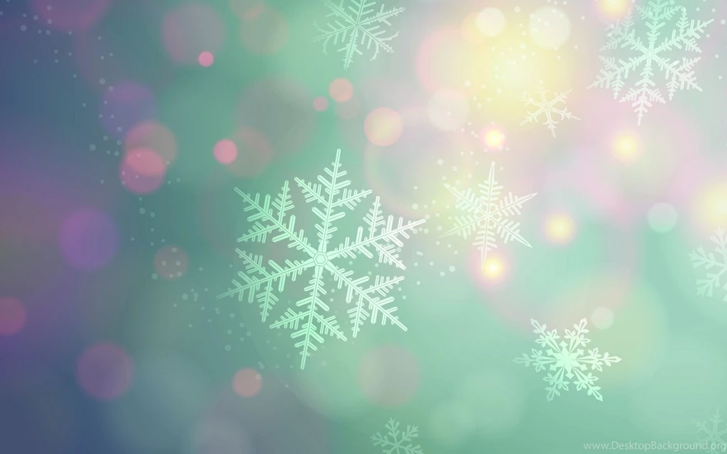 Download Wallpapers 3840x2400 Snowflakes, Background, Light, Spot ...