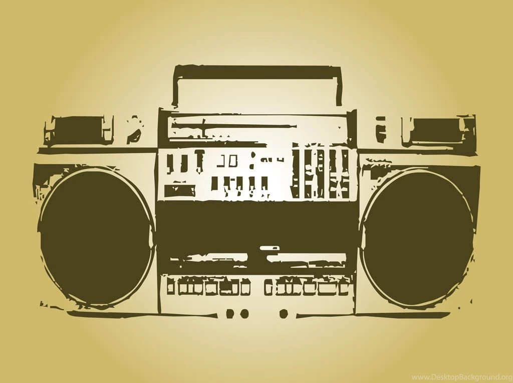 Free Boombox Vectors