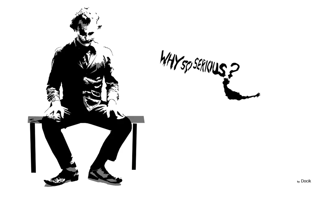 Wallpapers Why So Serious The Joker X Art Hd 2560x1600