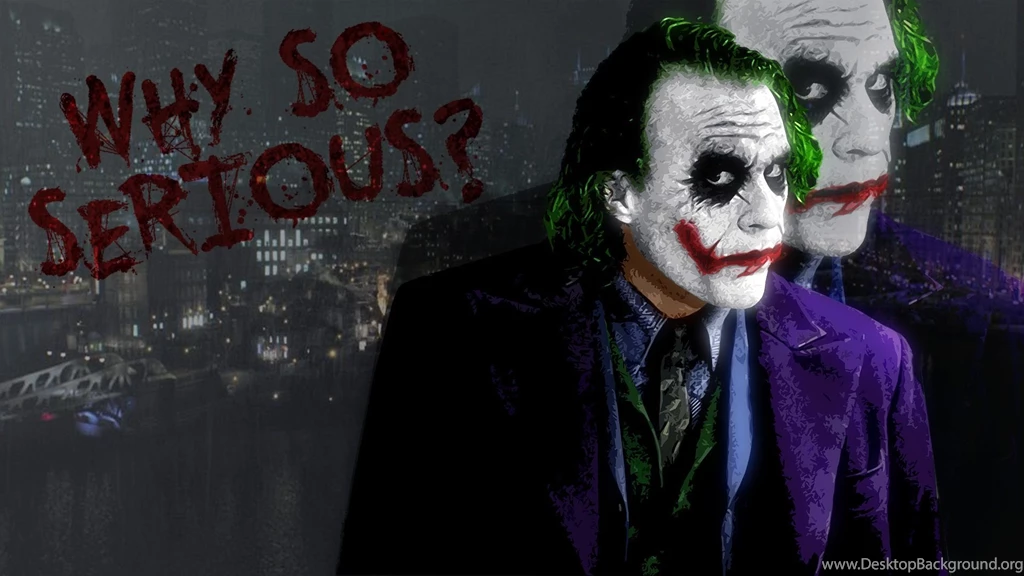 Joker Why So Serious Wallpaperjpg Desktop Background