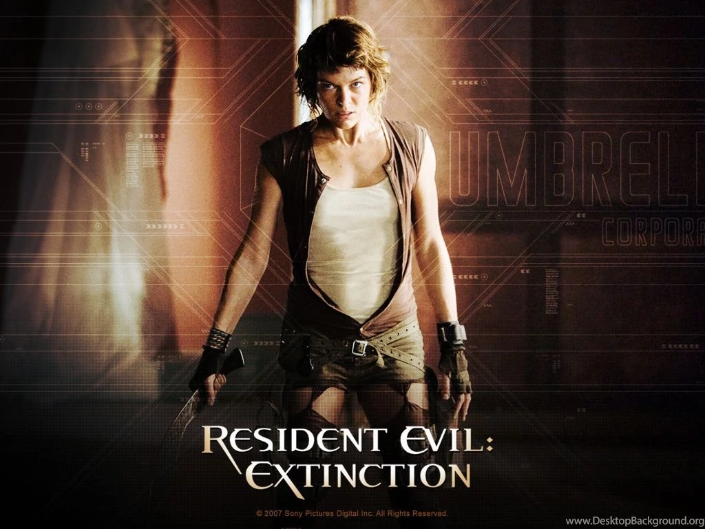 Milla Jovovich Milla Jovovich In Resident Evil: Extinction ...