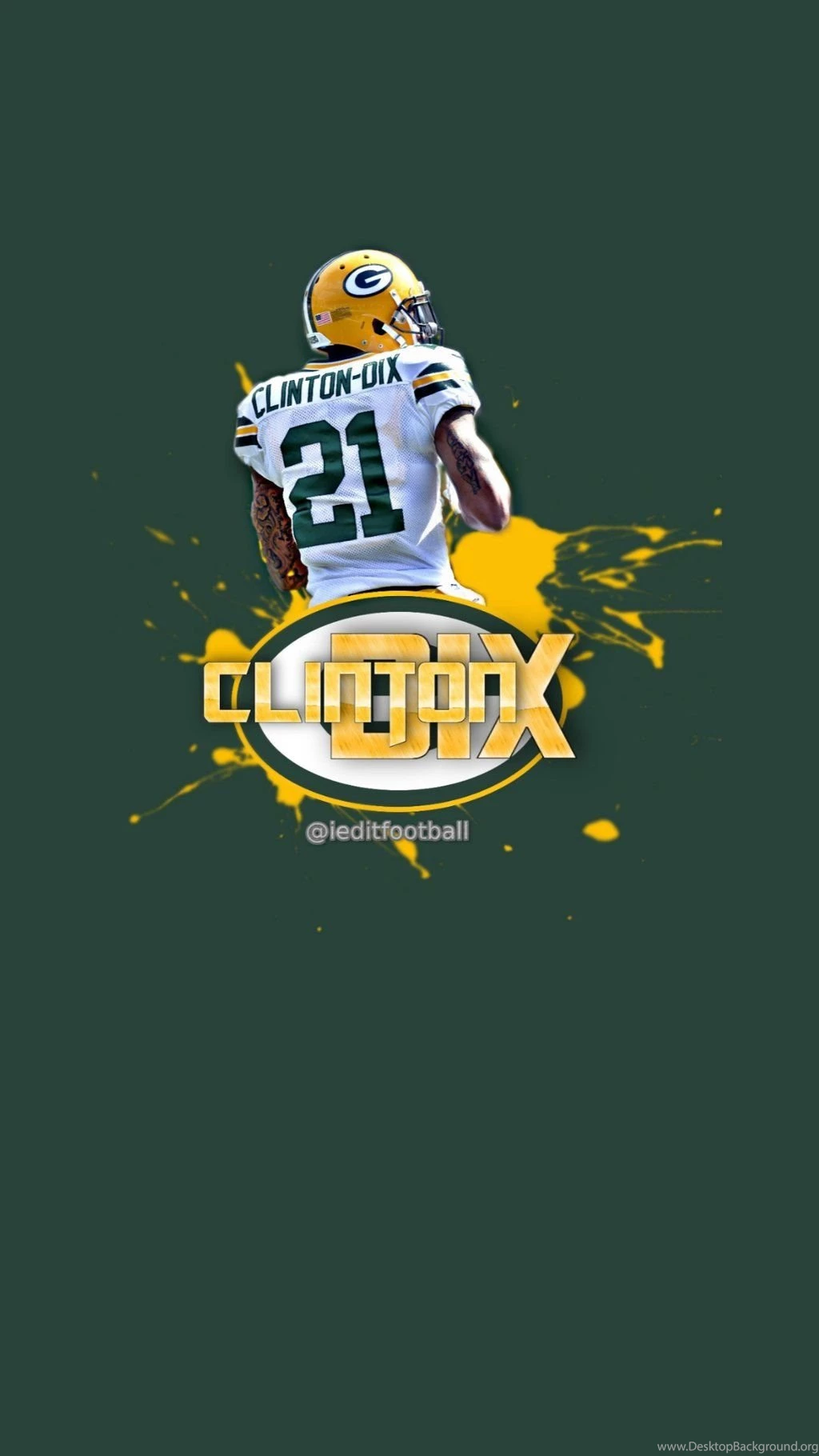 Packers HaHa Clinton Dix IPhone/Android Wallpapers By Ieditfootball ...