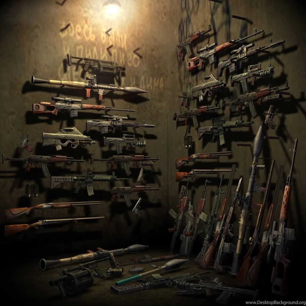 Stalker Guns Games Military Weapons Wallpapers (