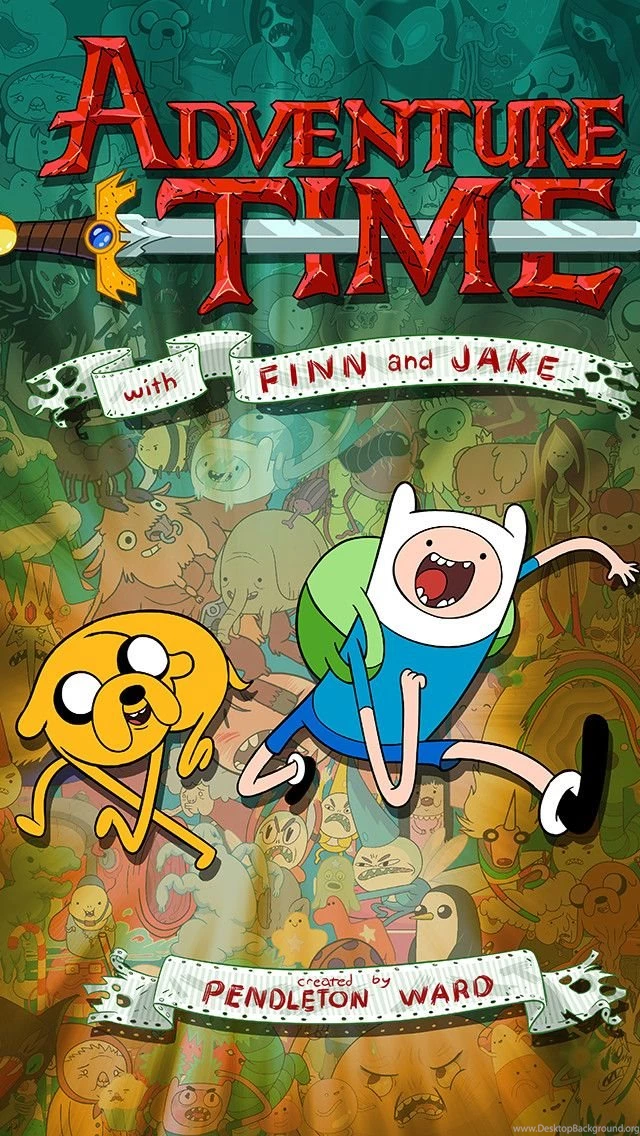 Adventure Time Posters iPhone 5 Wallpapers (640x1136)