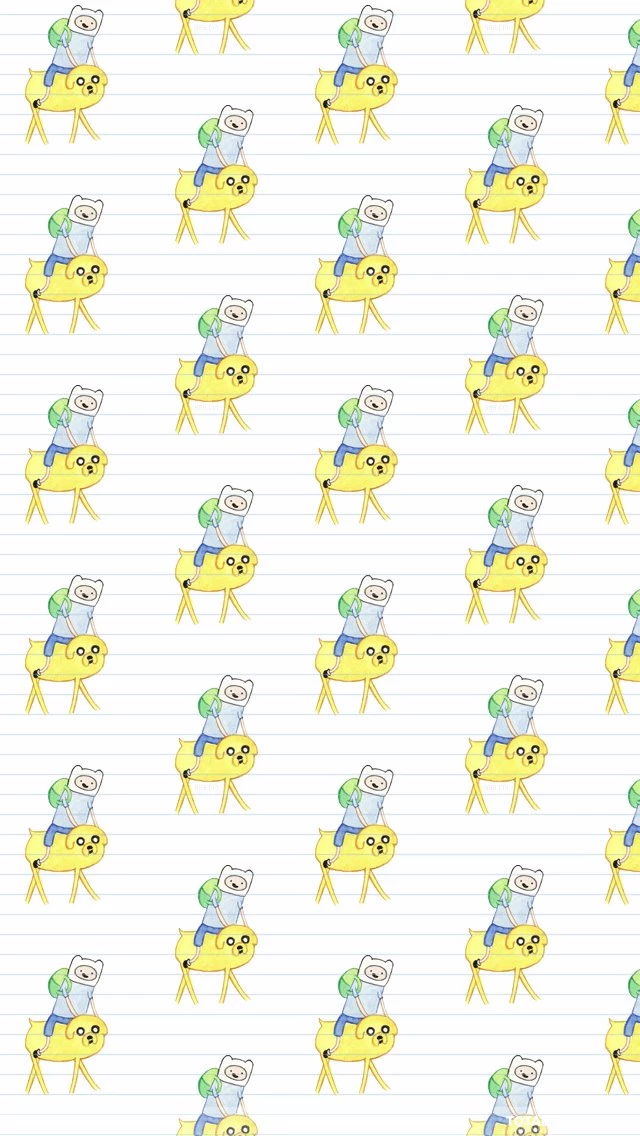 Adventure Time Lined Paper Whatsapp Wallpapers Cartoon Whatsapp ...