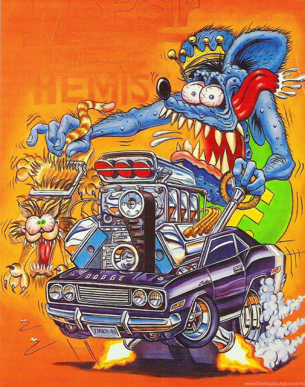Rat Fink Wallpapers Wallpapers Cave