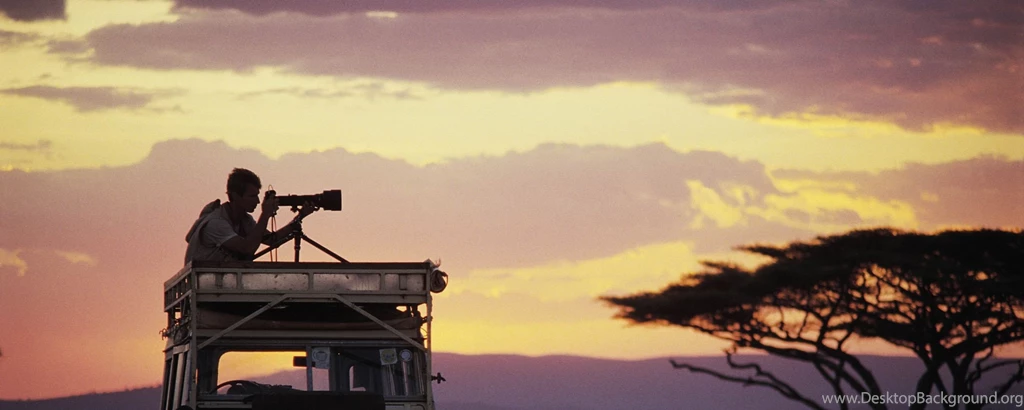 Download Wallpapers 2560x1024 Photographer, Africa, Camera, Car ...