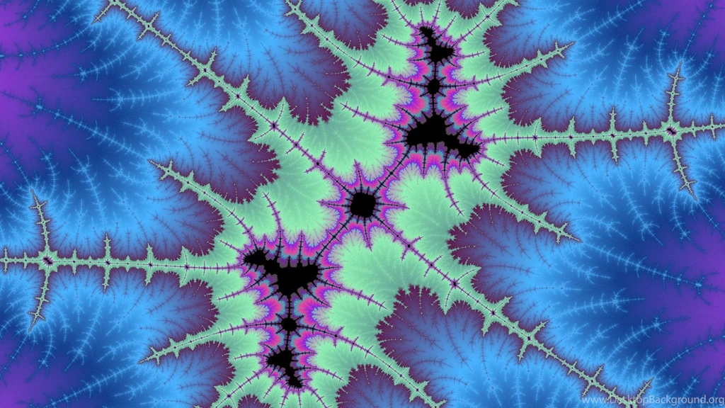 Fractal, Wallpapers, Cool, Background, Microbe, Green, Desktop ...