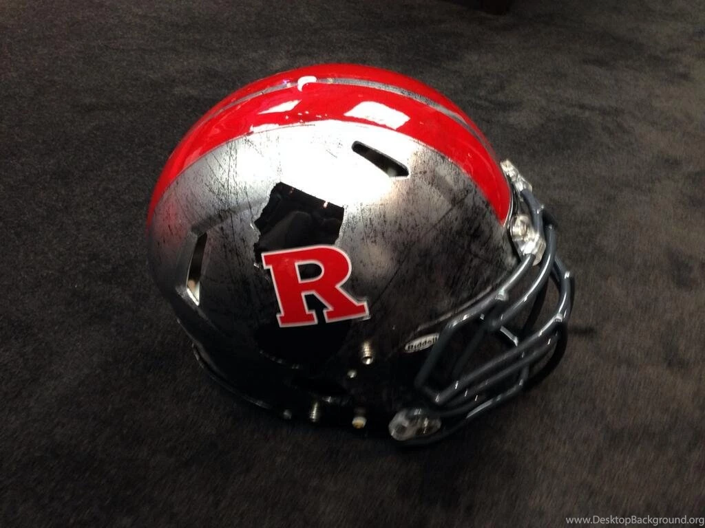 Photo: Rutgers To Wear "Sandy Relief" Helmets Against Temple Owls