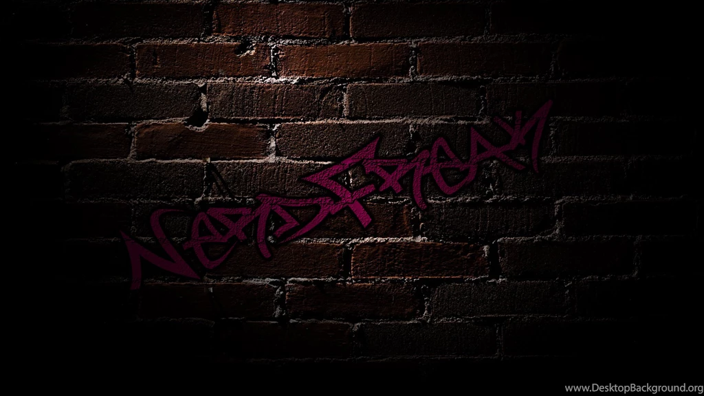 NerdFreak Brick Wall Graffiti Shadows Wallpapers Wallpapers And ...