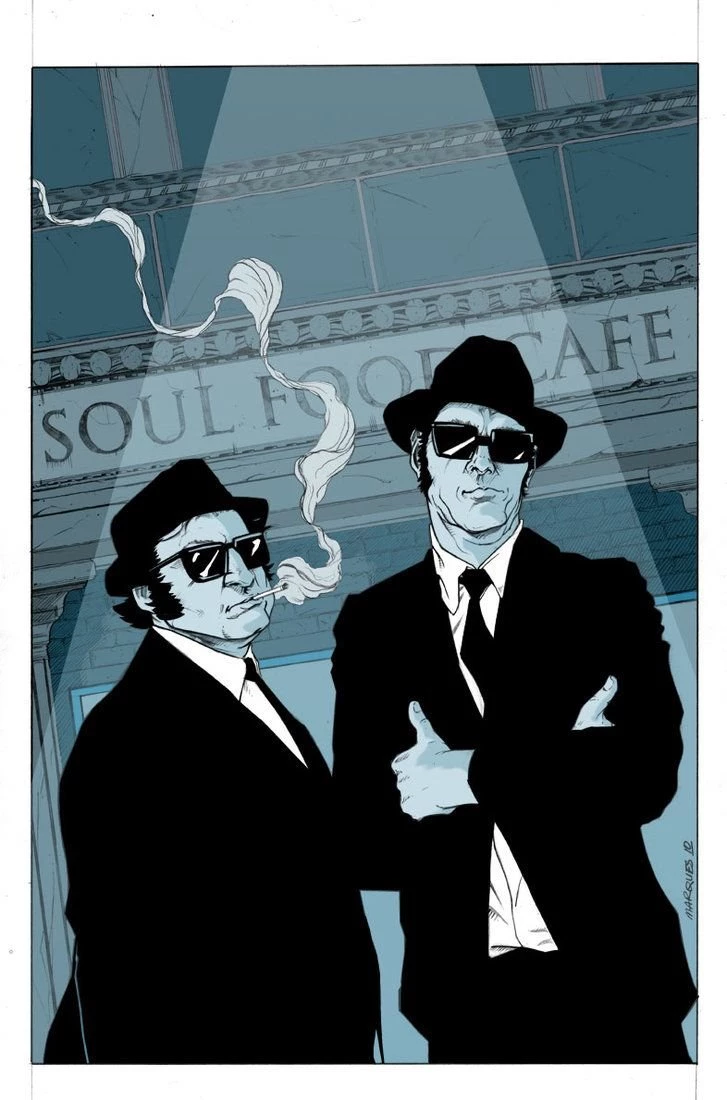 Blues Brothers In Color By Anthonymarques On DeviantArt
