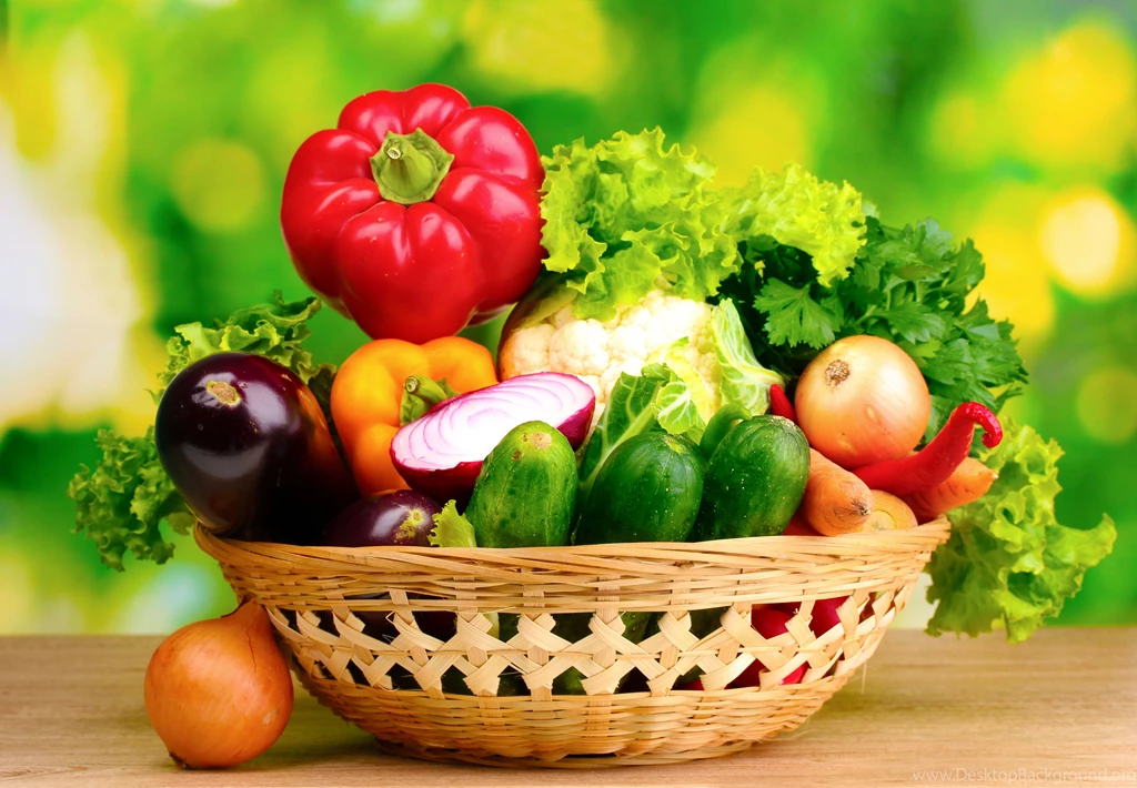 Vegetables In A Basket Wallpapers And Images Wallpapers ...