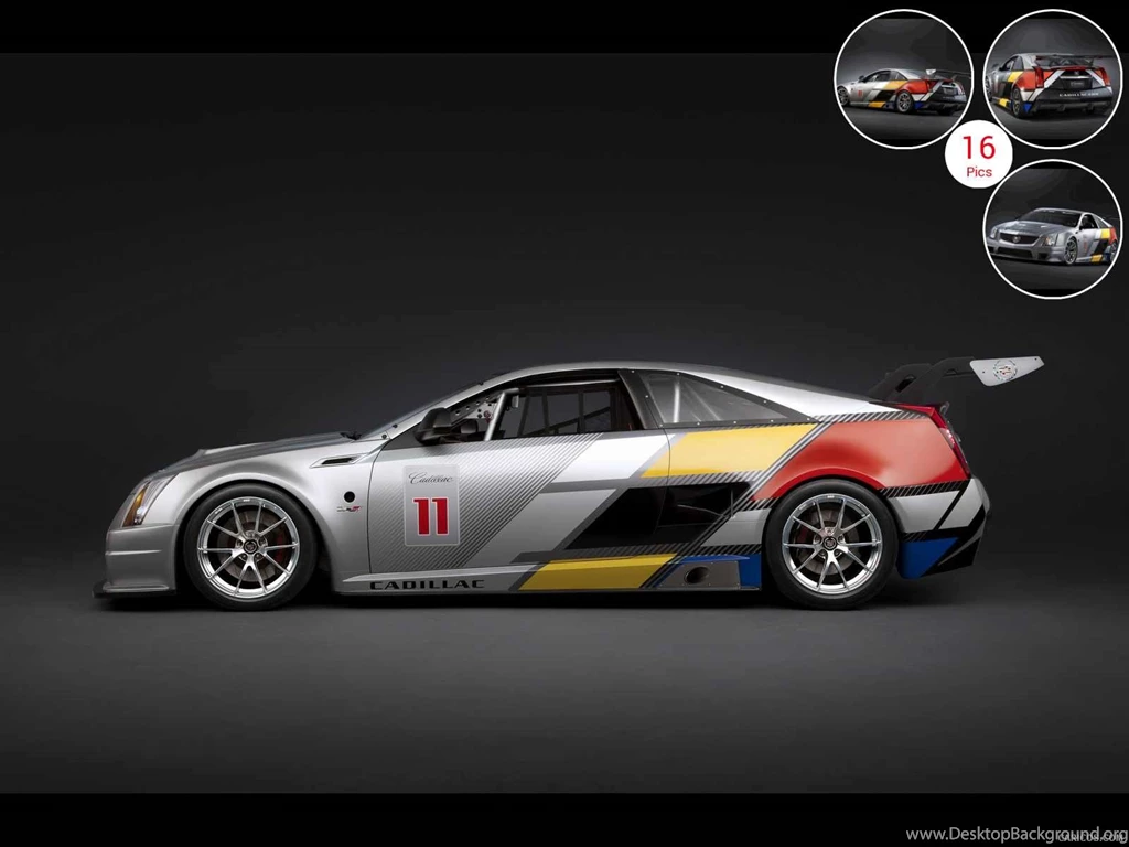 Cadillac CTS V Coupe Race Car   Side