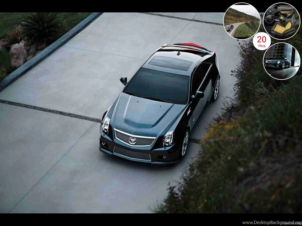 Cadillac CTS V Coupe (2011)   Top