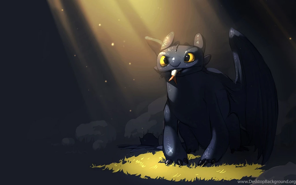 How To Train Your Dragon 2 Toothless Cute Wallpaper.