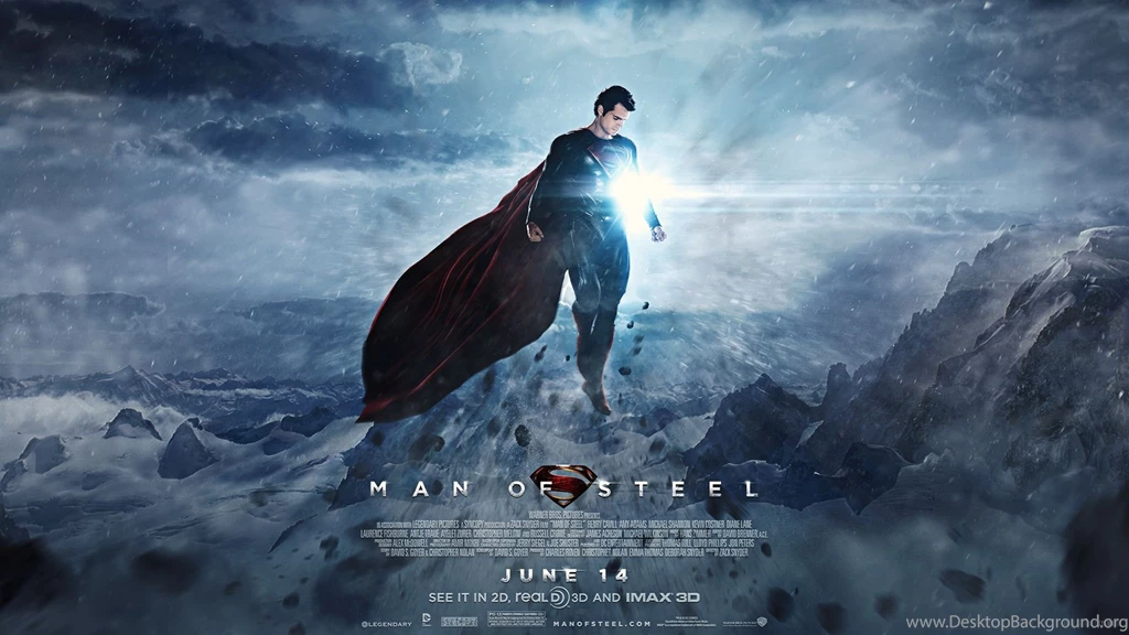 Man Of Steel Desktop Wallpapers In High Resolution   Superman Movie