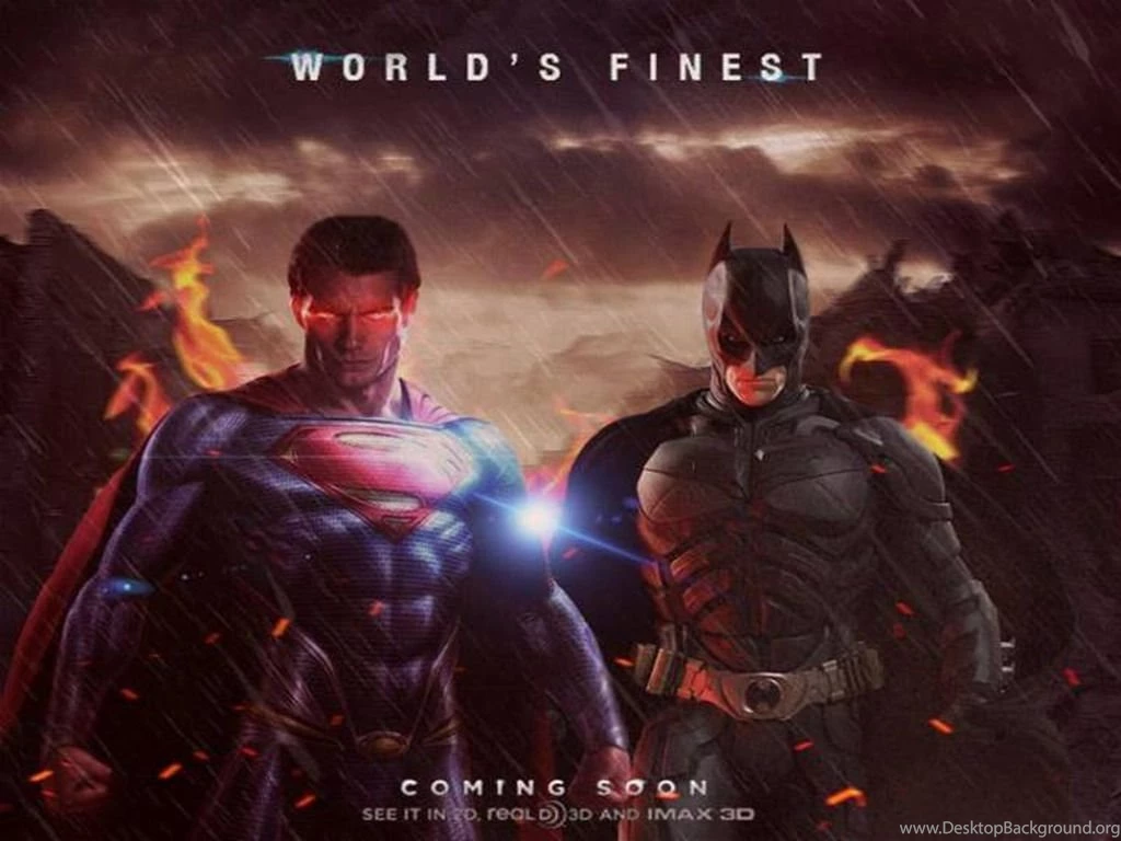 Superman & Batman   Man Of Steel Wallpapers (35576253)   Fanpop