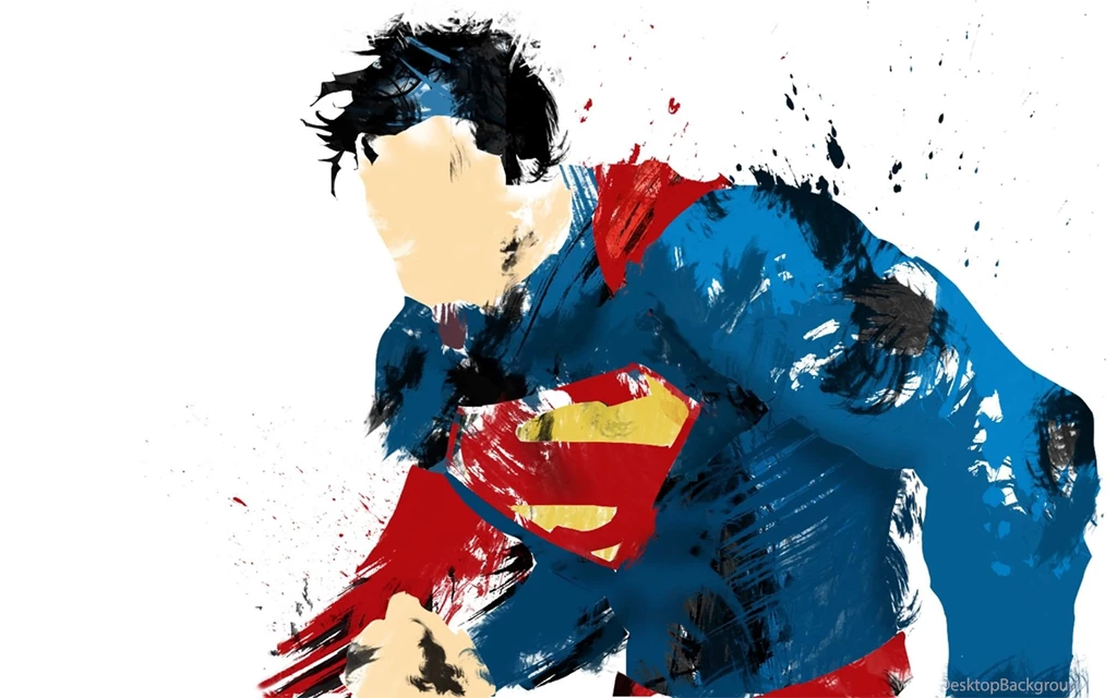 Superman Man Of Steel Painted Wallpapers   DigitalArt.io