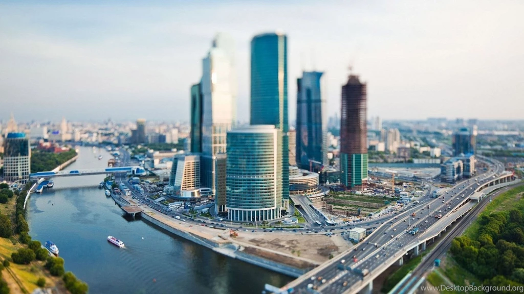 Moscow International Business Center Widescreen Wallpapers