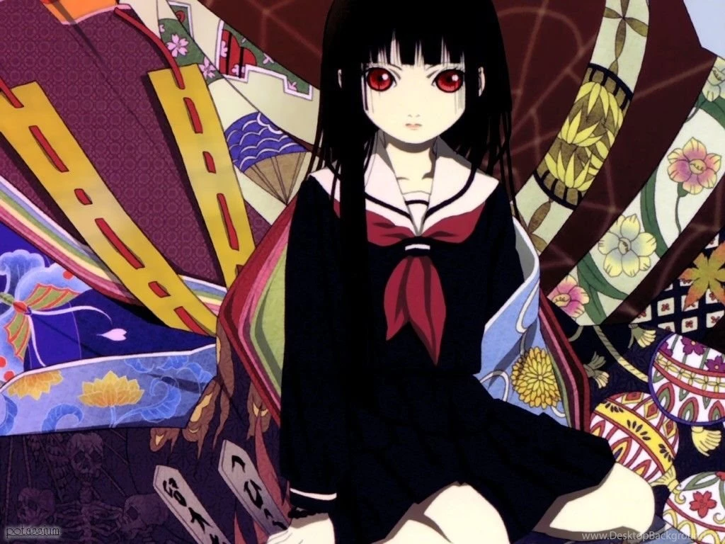 Hell Girl Jigoku Shoujo: Girl From Hell Wallpapers (3252428) Fanpop