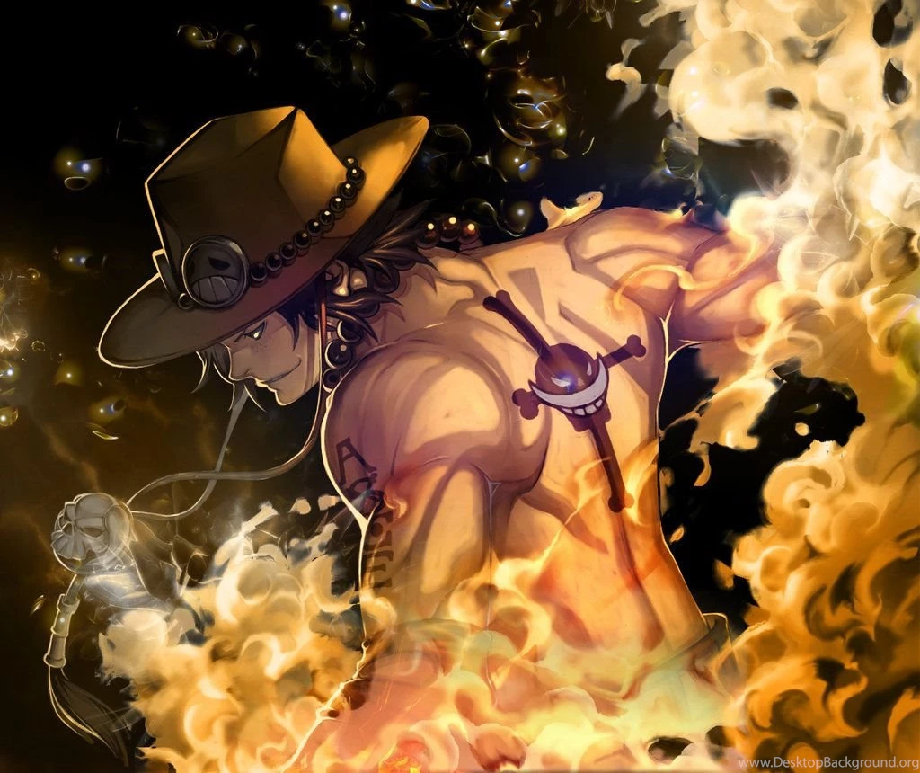 Portgas D Ace Fire By Nekoow On DeviantArt