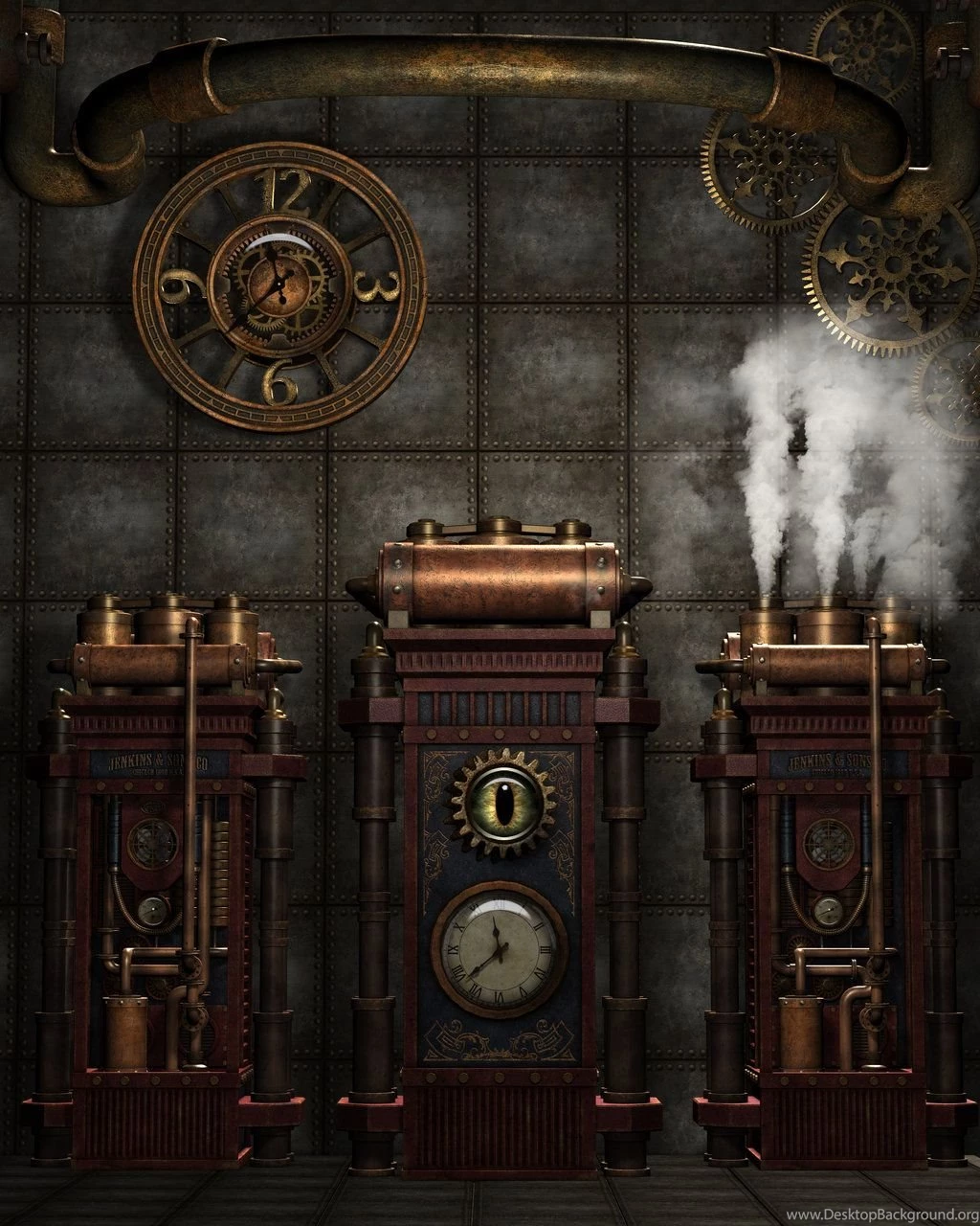 Steampunk Backgrounds 4 By Kachinadoll On DeviantArt