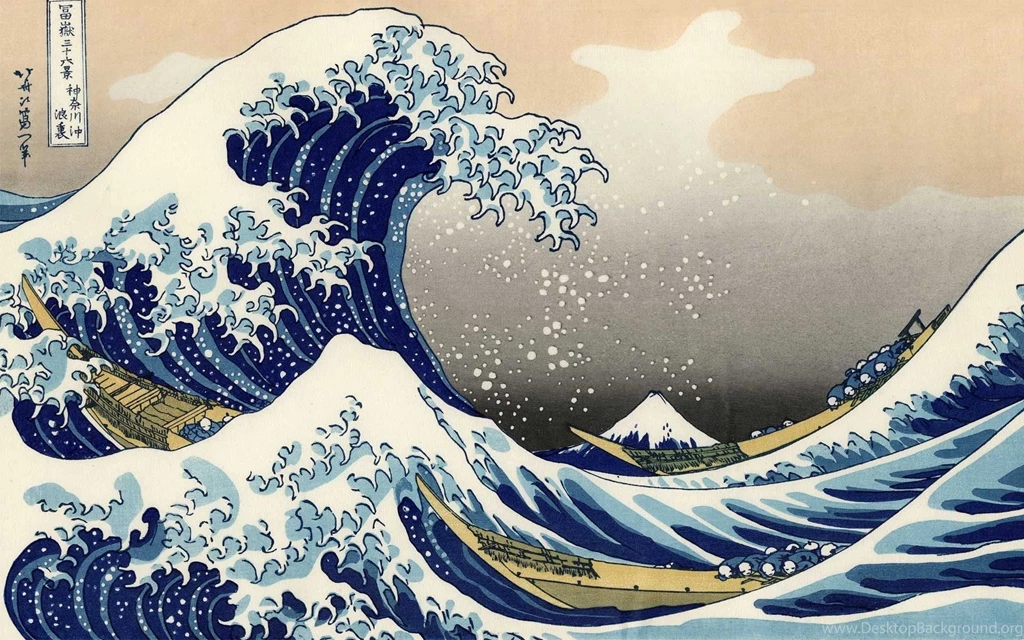 Wallpapers Katsushika Hokusai The Wave 1920 X 1200 Famous ...