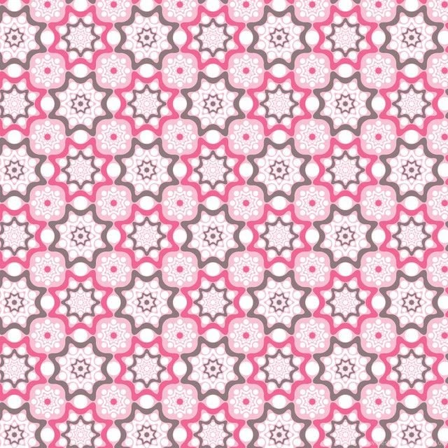 Linoleum Pink Gray Wall Mural Contemporary Wallpapers By ...