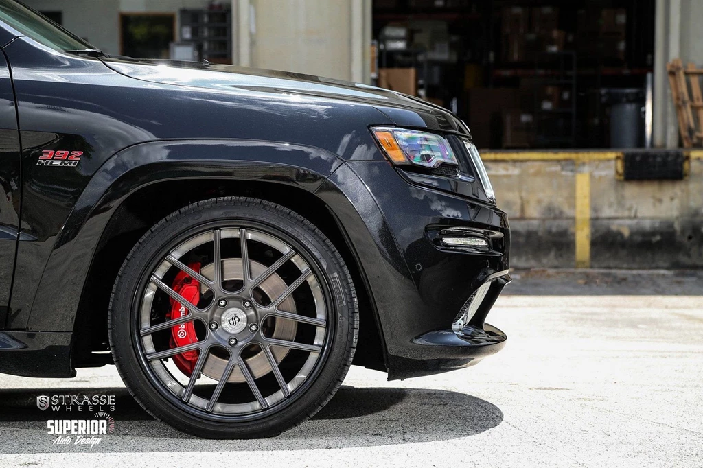 Jeep Grand Cherokee Srt8 Strasse Wheels Tuning Cars Black ...