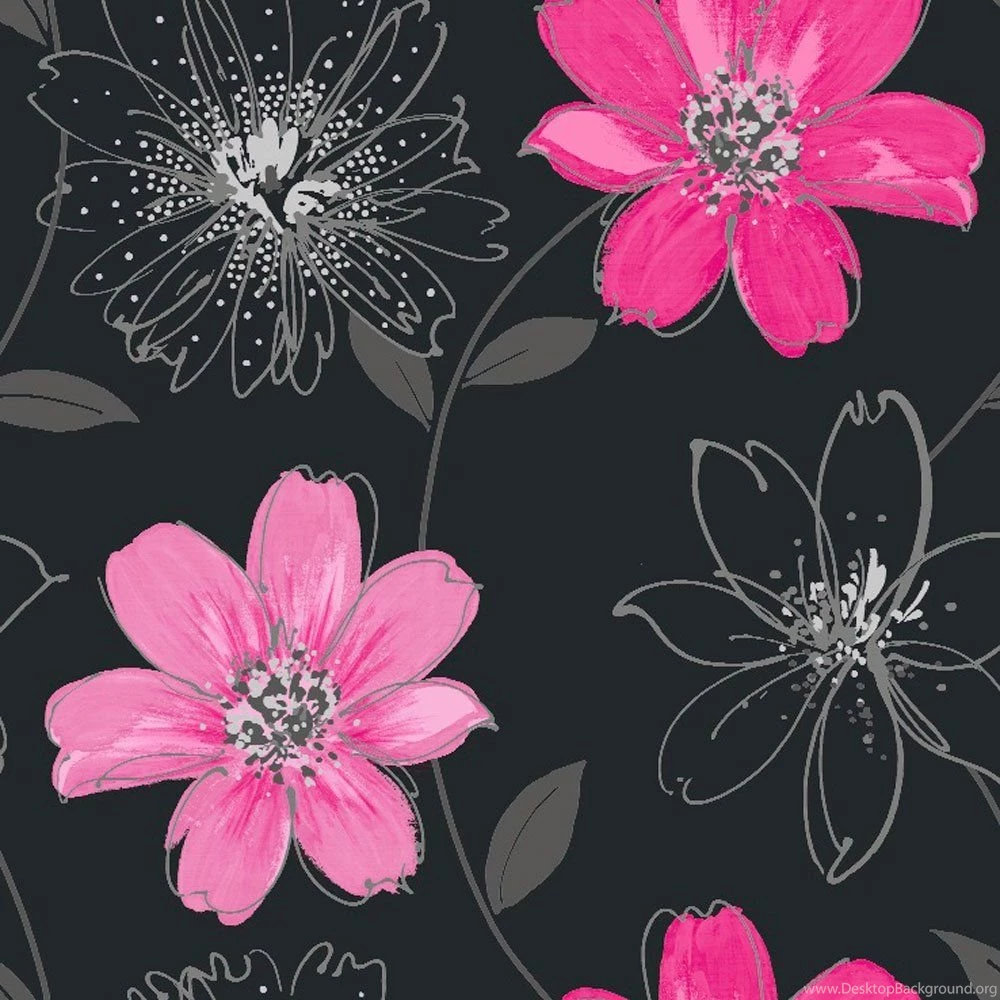 Black Wallpaper: Black And Pink Wallpapers Free Black Wallpapers ...