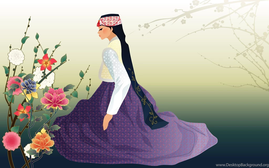 Korean Girl Cartoon HD Wallpaper.jpg