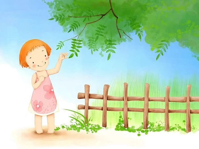 Summer Fairy   Sweet Little Girl Cartoon Wallpapers 1920*1600 26 ...