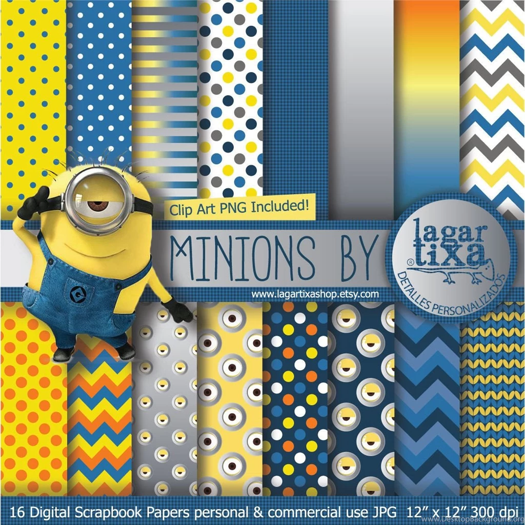 Digital Download Discoveries For MINIONS BACKGROUND From EasyPeach.com