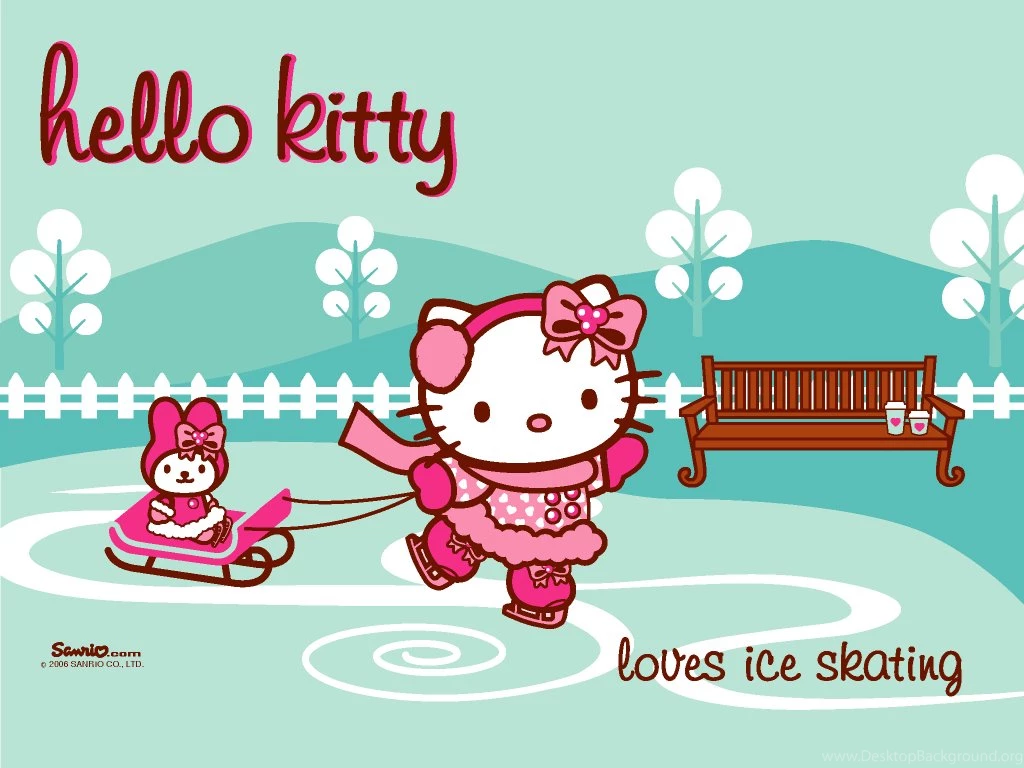 Hello Kitty Winter Wallpapers Wallpapers Cave